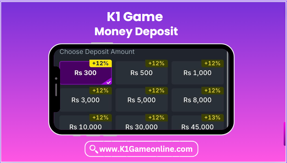 K1 Money Deposit
