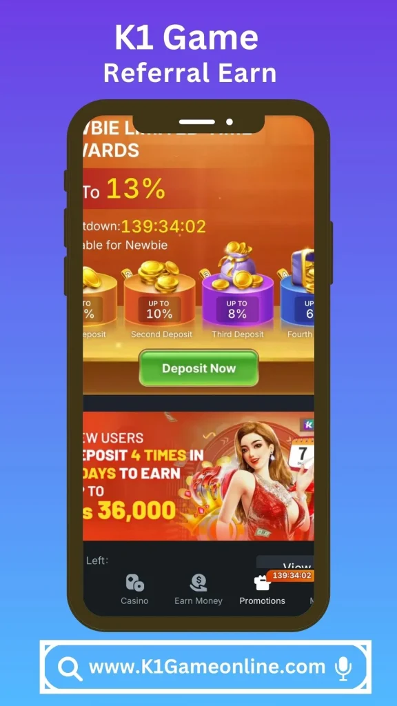 K1 Game Referral Earn